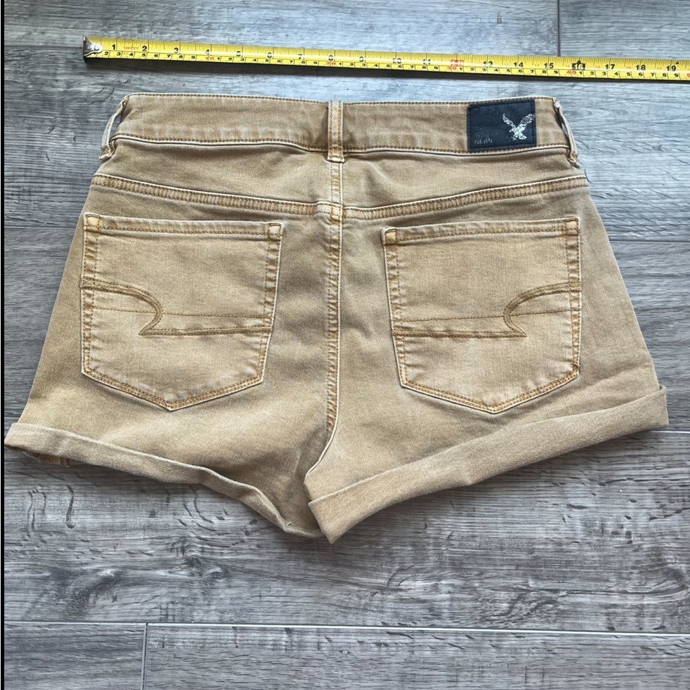 American Eagle Outfitters Gold Jean Shorts - Picture 3 of 5
